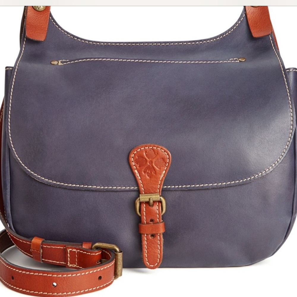 Patricia Nash Eclipse London Saddle Bag Crossbody